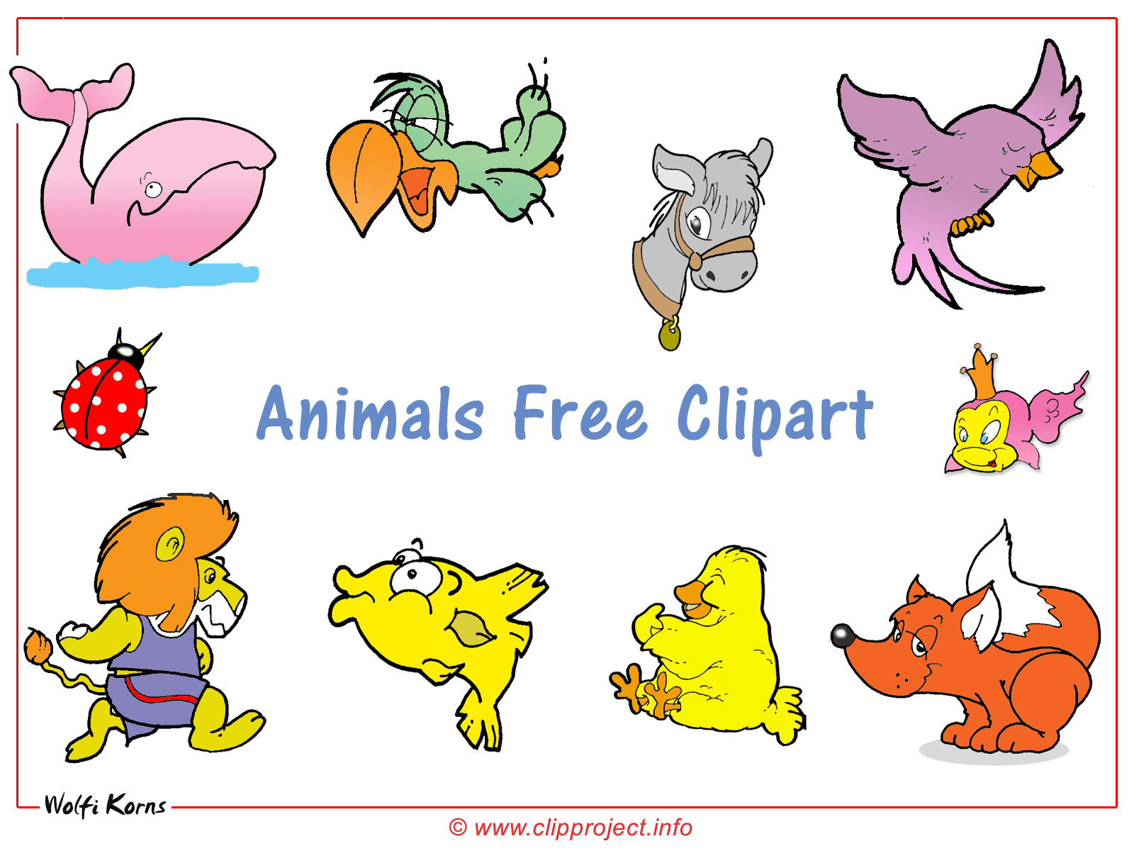 google clip art animals - photo #37