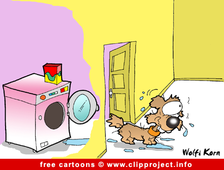 Washing machine cartoon image free - Free animals cartoons