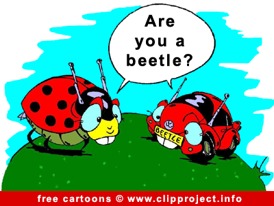 Beetle car cartoon free