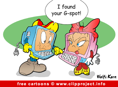 G-spot cartoon - Free computer cartoons