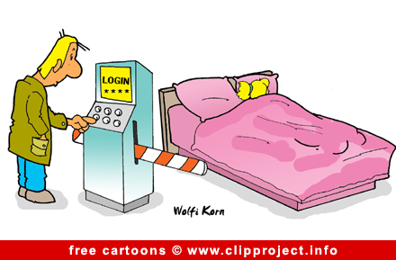 Bed Cartoon download for free