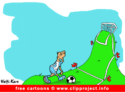 Football cartoon