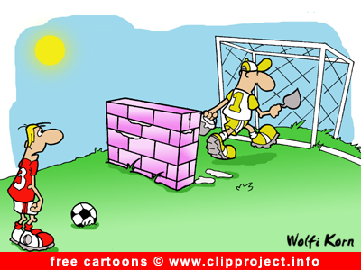 Football cartoon for free