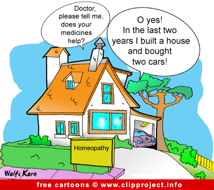 Free Medicine Cartoon - Alternative practitioner