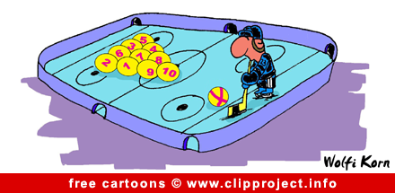 Hockey Cartoon free