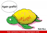 Turtle cartoon image - Free animals cartoons