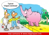 Zoo Cartoon - Viagra Overdose