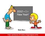 New year cartoon for free