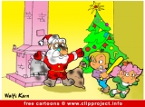 Santa Claus cartoon for free
