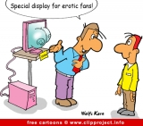 Monitor for erotic fans cartoon for free