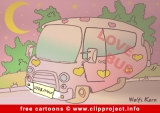Love Bus Cartoon free