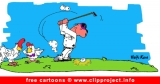 Golf Cartoon free