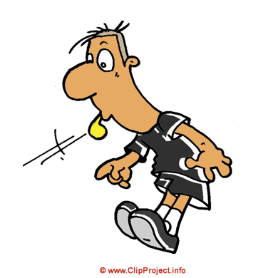 soccer referee clip art